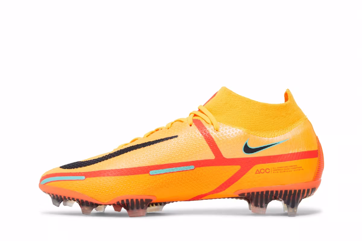 Nike Phantom GT2 DF Elite FG Laser Orange Bright Crimson, view 4