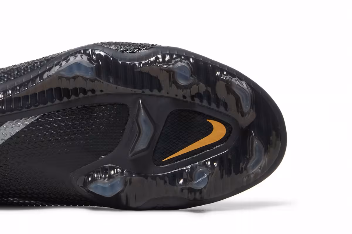 Nike Phantom GT2 DF Elite FG Black Metallic Gold, view 6
