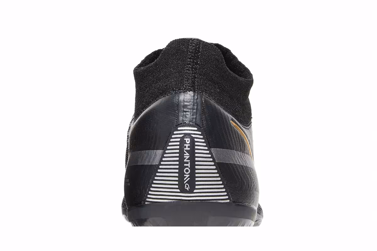 Nike Phantom GT2 DF Elite FG Black Metallic Gold, view 8