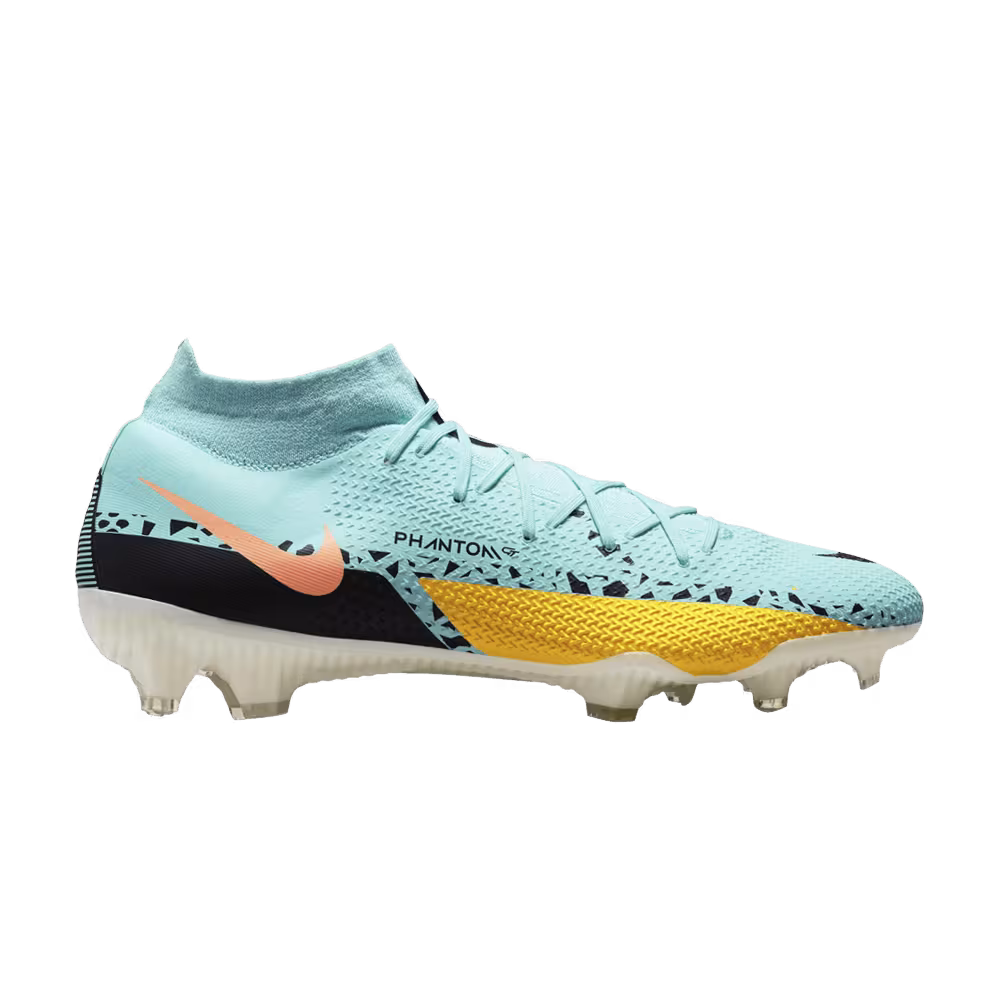 Nike Phantom GT2 Pro DF FG Glacier Ice Yellow Strike