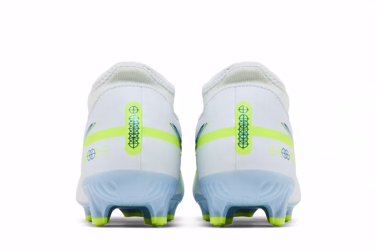 Nike Phantom GT2 Academy DF MG Grey Dark Marina Blue, view 7