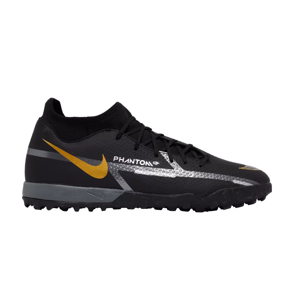 Nike Phantom GT2 Academy DF TF Black Metallic Dark Grey