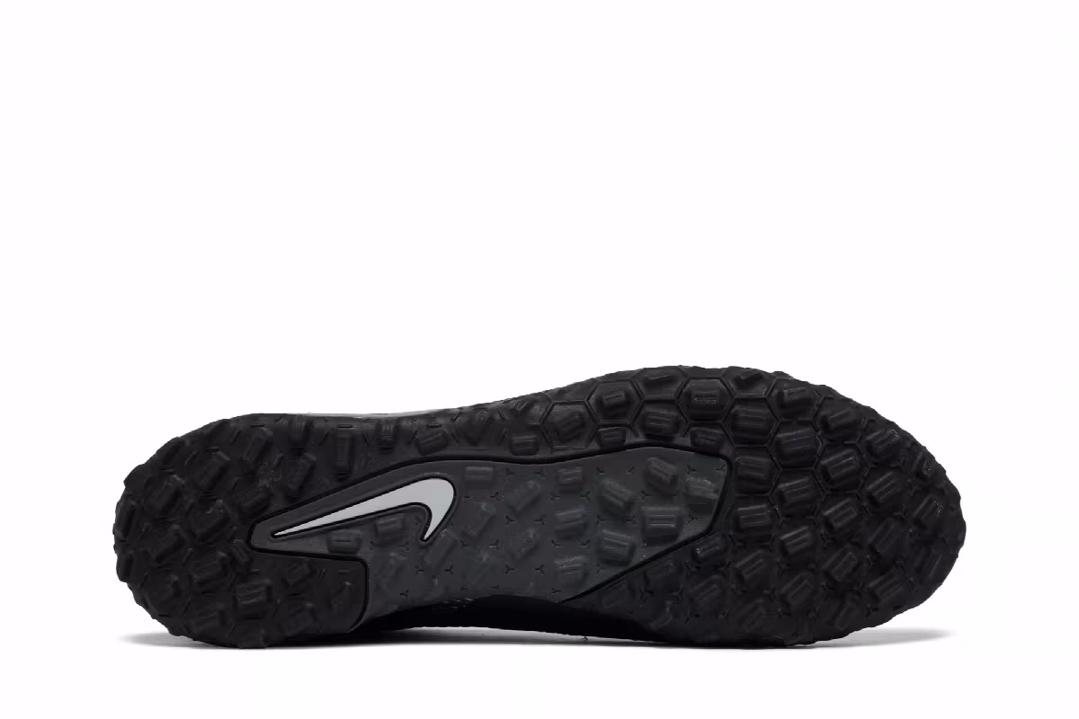 Nike Phantom GT2 Academy DF TF Black Metallic Dark Grey, view 5
