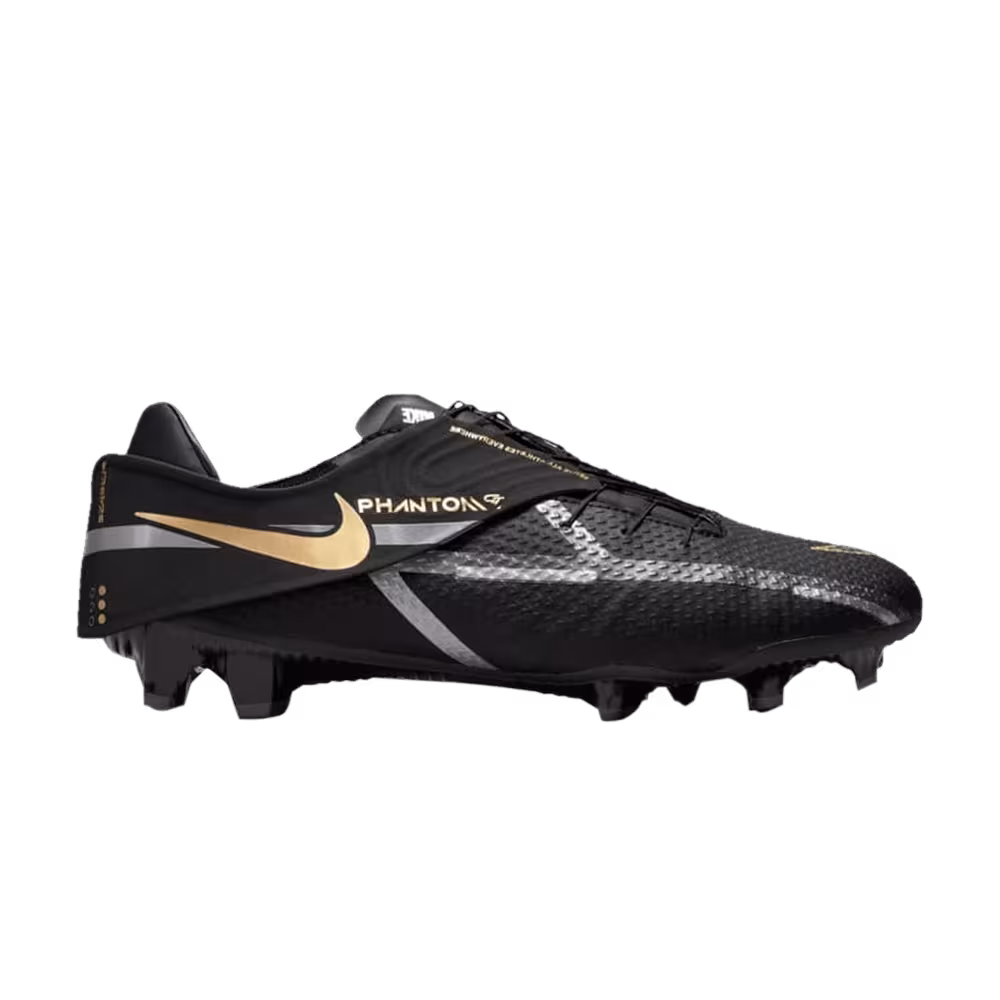 Nike Phantom GT2 Academy FlyEase MG Black Metallic Gold