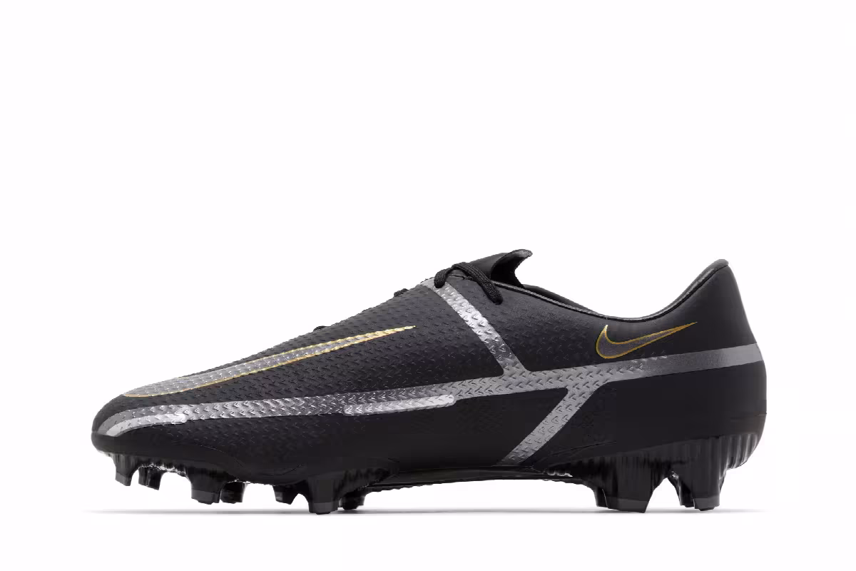Nike Phantom GT2 Academy MG Black Metallic Gold, view 4