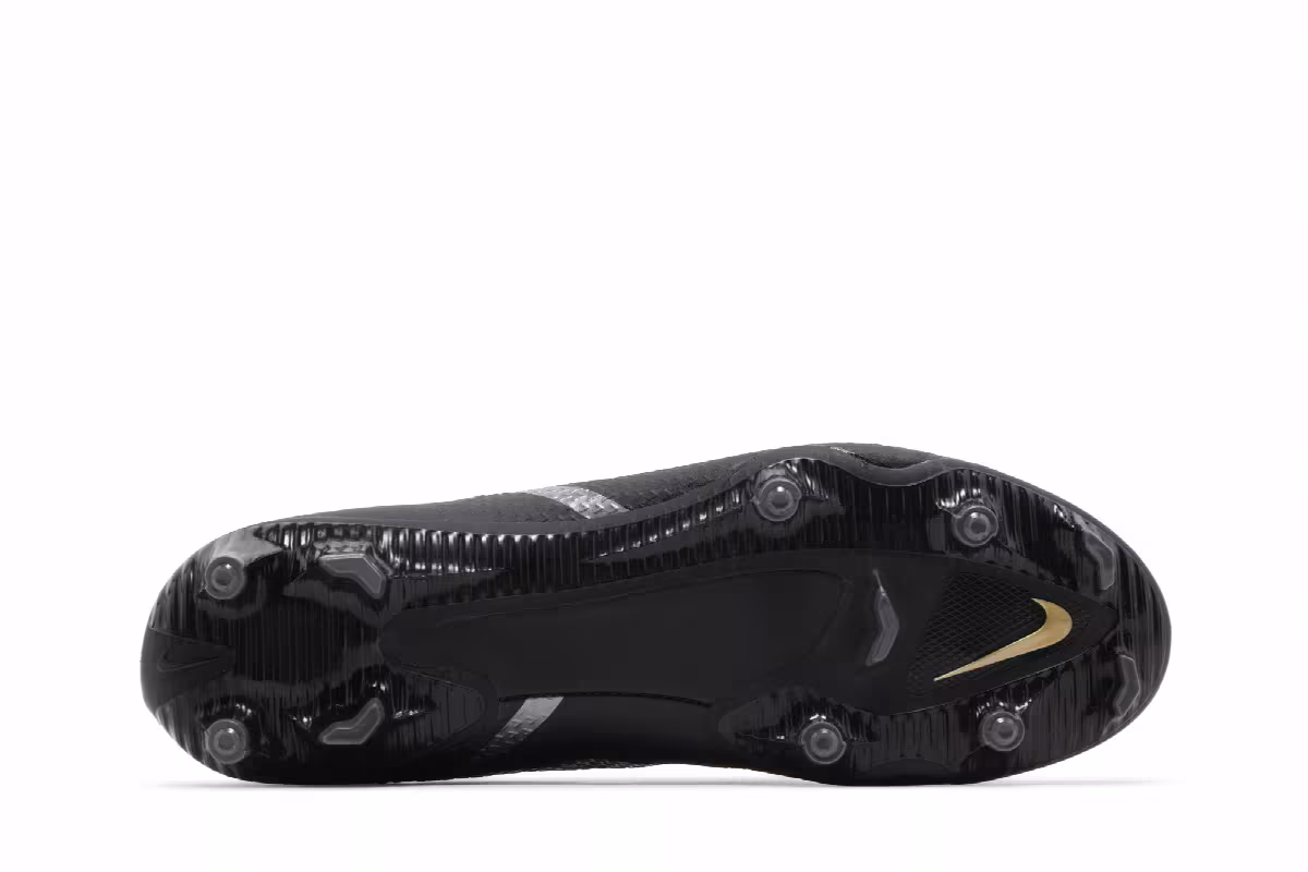 Nike Phantom GT2 Academy MG Black Metallic Gold, view 5