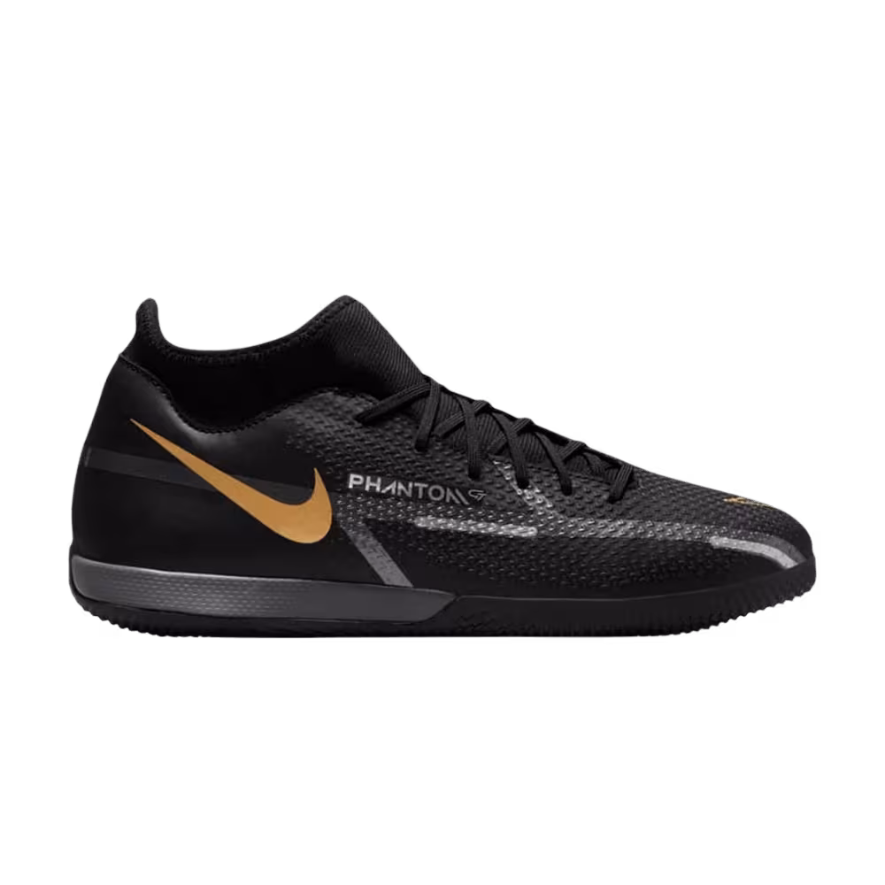 Nike Phantom GT2 Academy DF IC Black Metallic Gold