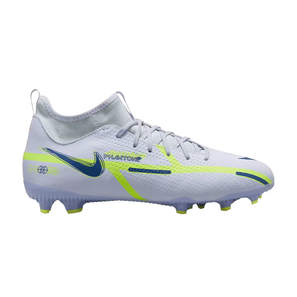 Nike Phantom GT2 Academy DF MG GS Grey Dark Marina Blue