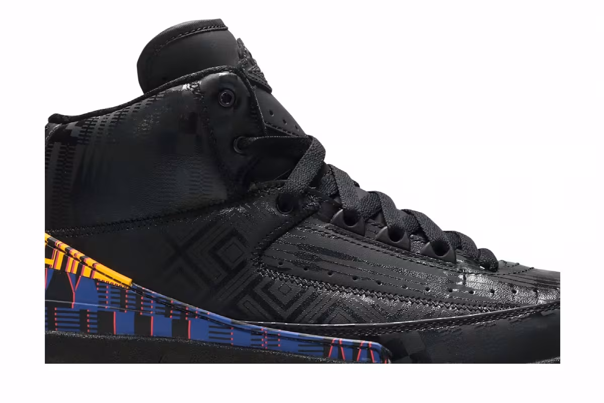 Air Jordan 2 GS Black History Month 2019, view 3