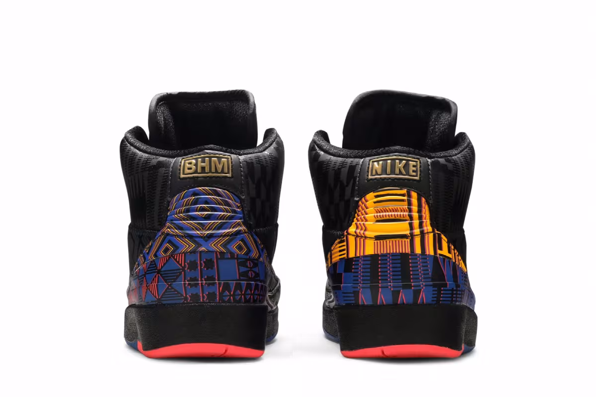 Air Jordan 2 GS Black History Month 2019, view 7