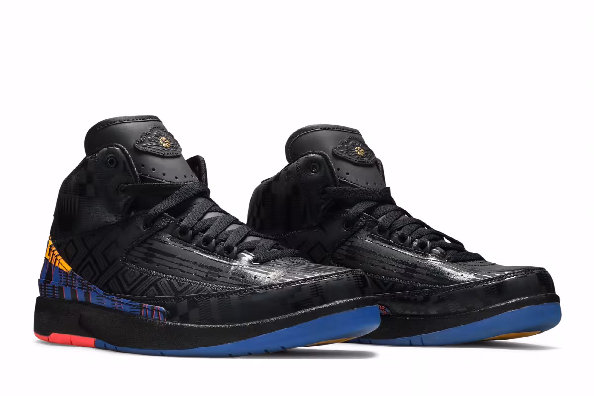 Air Jordan 2 GS Black History Month 2019, view 9