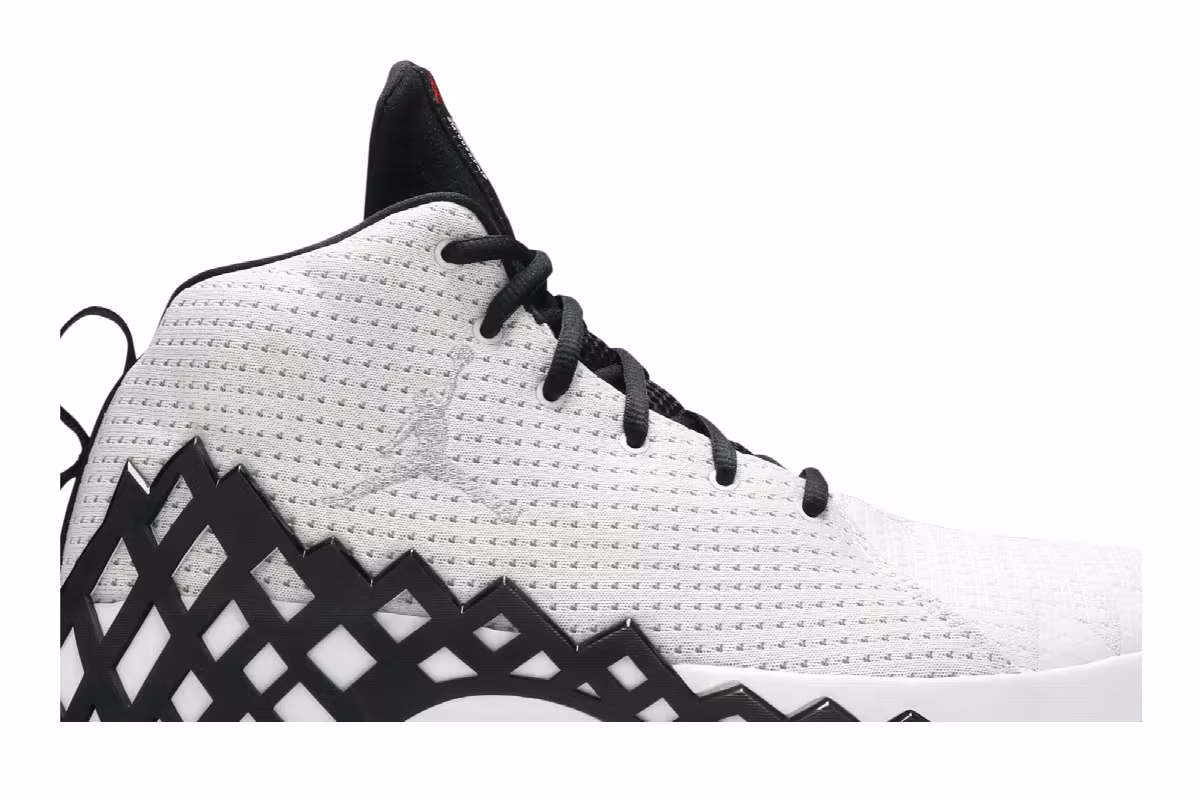 Air Jordan Jumpman Diamond Mid White, view 3