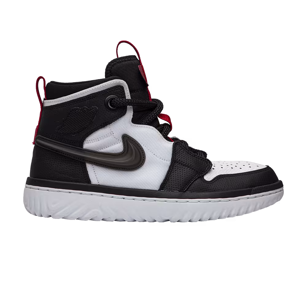 Air Jordan 1 React High Black White