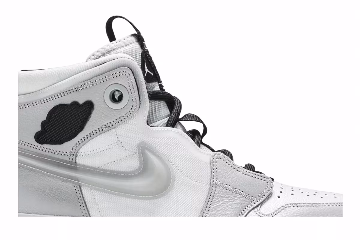Air Jordan 1 React High Grey Fog, view 3
