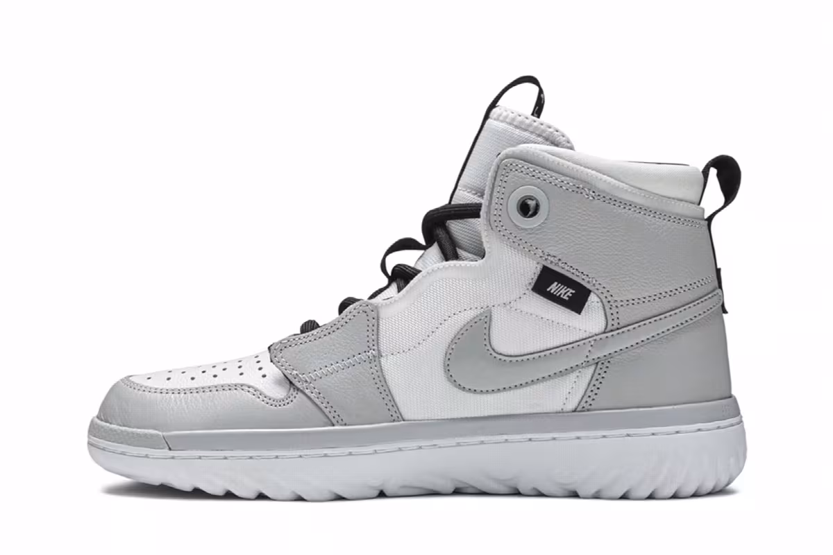 Air Jordan 1 React High Grey Fog, view 4