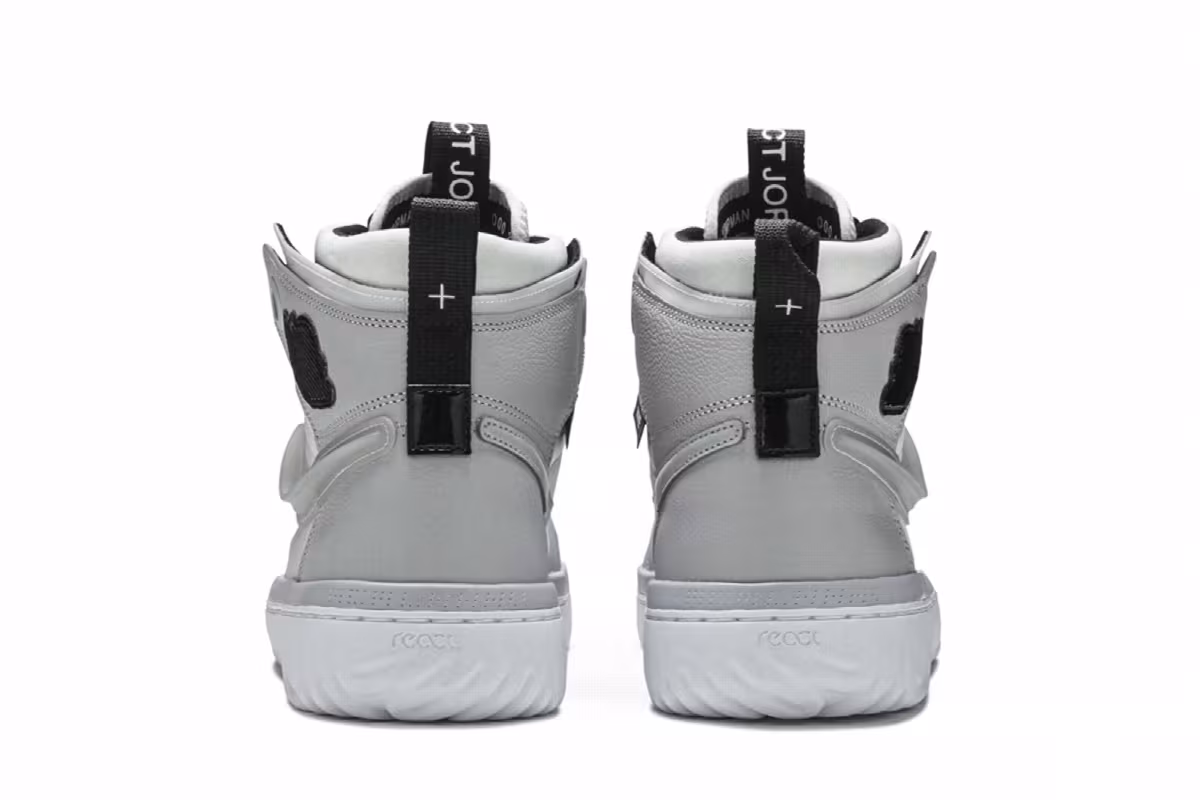 Air Jordan 1 React High Grey Fog, view 7