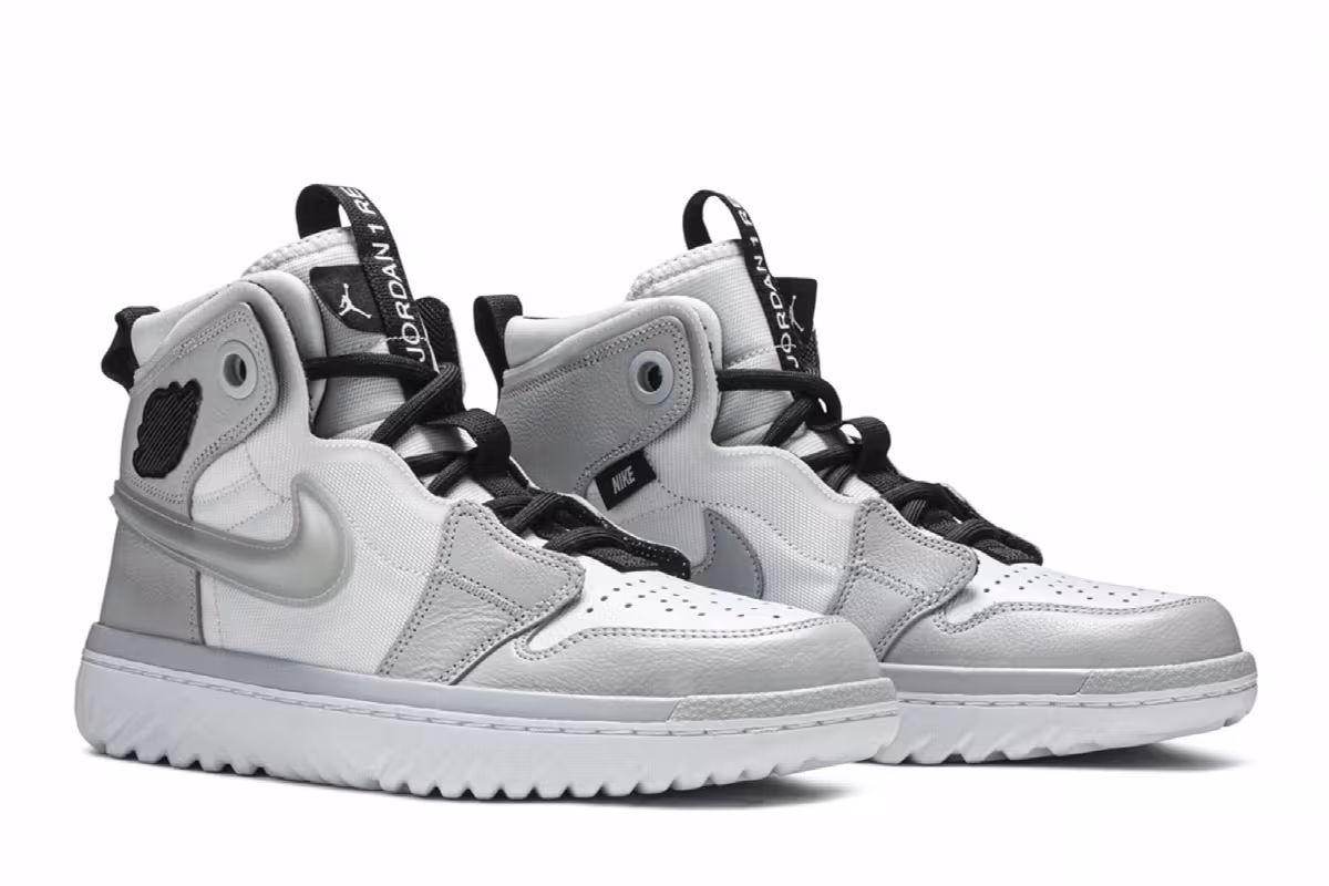 Air Jordan 1 React High Grey Fog, view 9