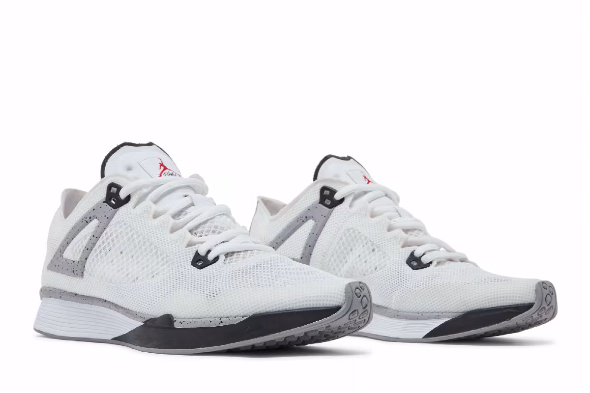 Air Jordan 89 Racer White Cement, view 9