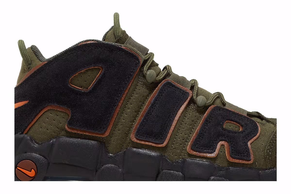 Nike Air More Uptempo 96 Cargo Khaki, view 3