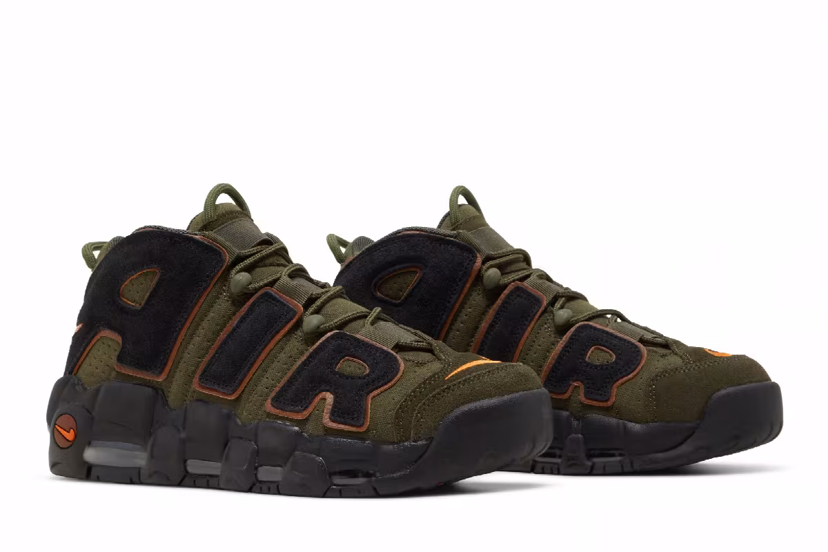 Nike Air More Uptempo 96 Cargo Khaki, view 9