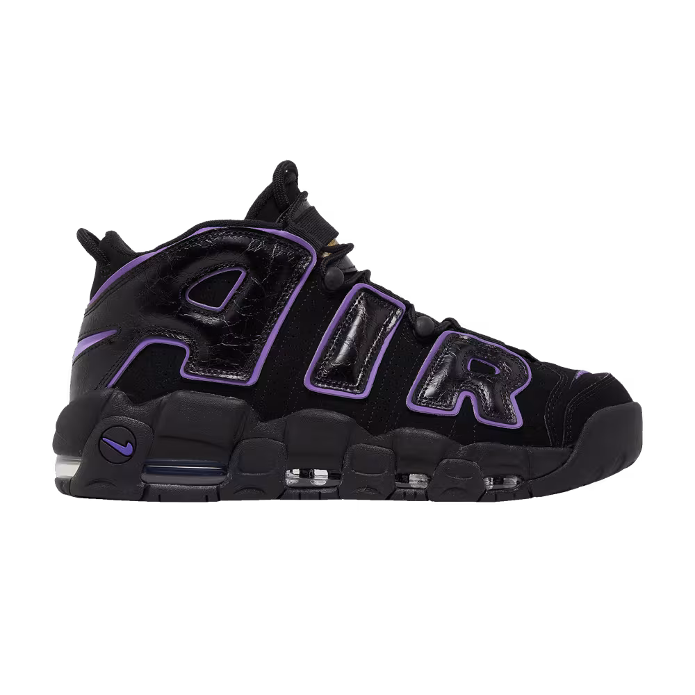 Nike Air More Uptempo Black Action Grape