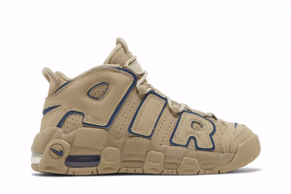 Nike Air More Uptempo Limestone, view 2