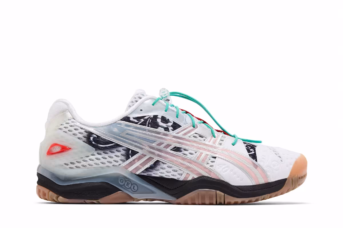 Little Tokyo Table Tennis x ASICS Gel Resolution 5 White, view 2