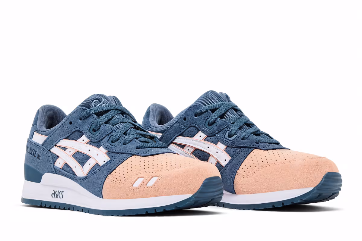Kith x ASICS Gel-Lyte III Remastered Salmon Toe, view 9