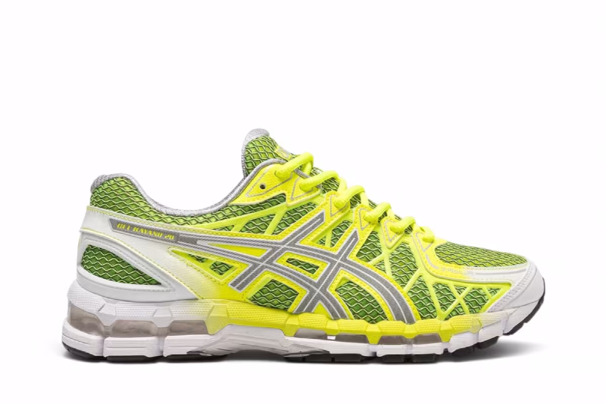 UP THERE x ASICS Gel Kayano 20 Safety Yellow, view 2
