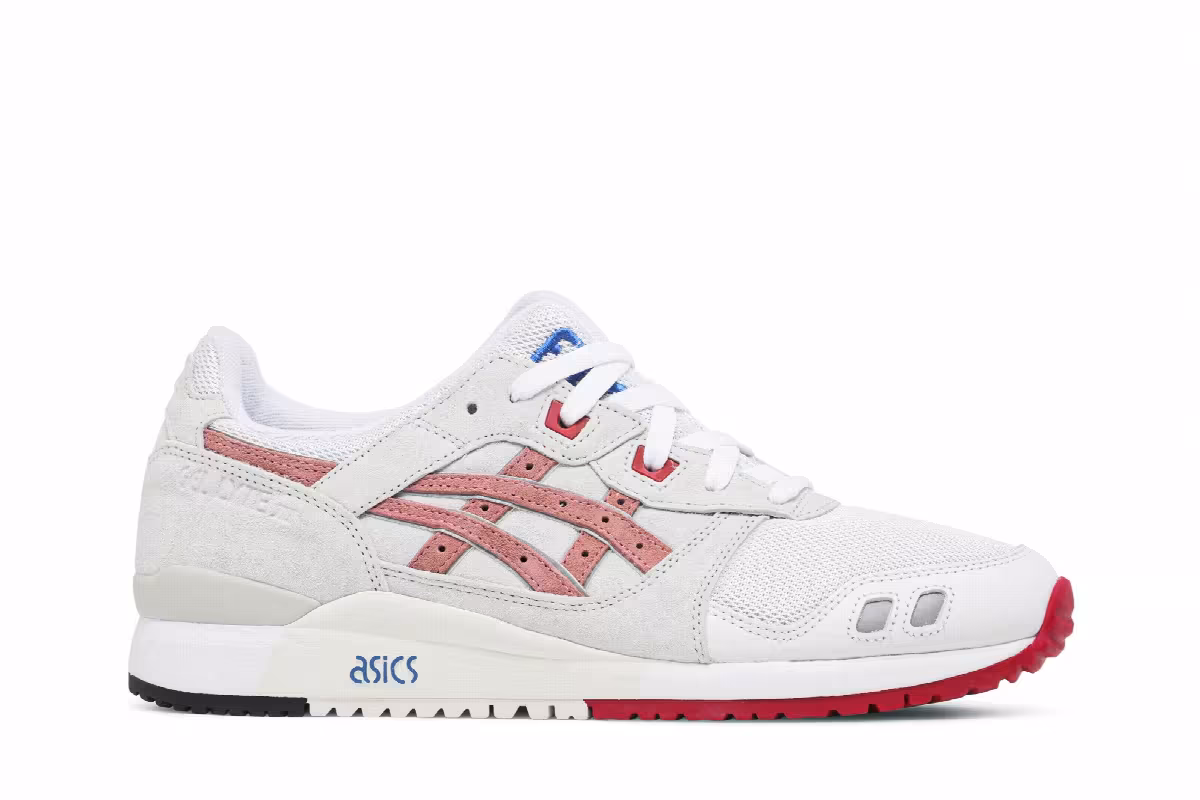 Kith x ASICS Gel Lyte 3 OG Tokyo Trio Pack - Yoshino Rose, view 2