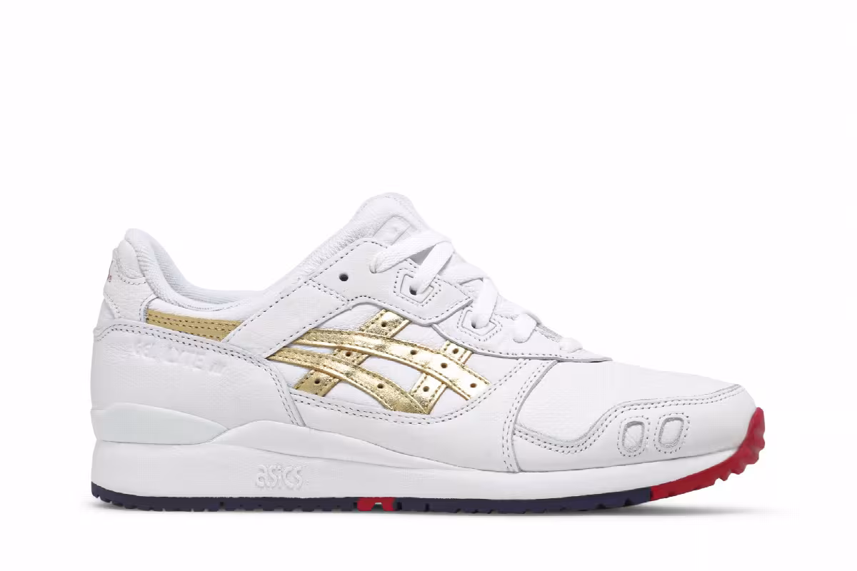 Kith x ASICS Gel Lyte 3 OG Tokyo Trio Pack - Super Gold, view 2