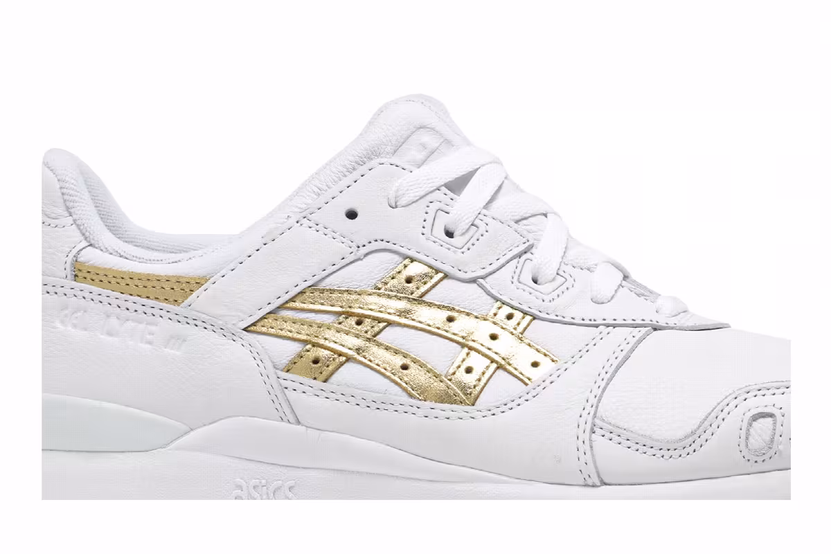 Kith x ASICS Gel Lyte 3 OG Tokyo Trio Pack - Super Gold, view 3