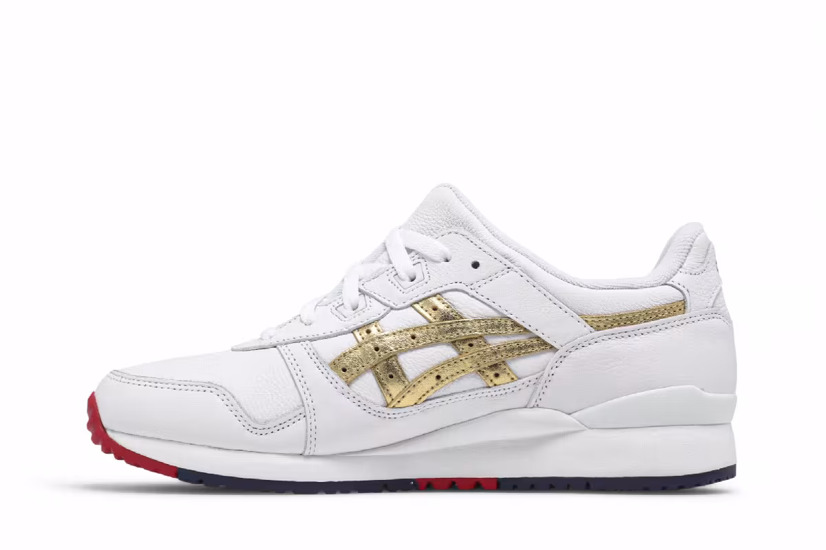 Kith x ASICS Gel Lyte 3 OG Tokyo Trio Pack - Super Gold, view 4