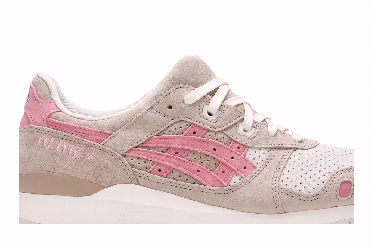 ASICS Gel Lyte 3 OG Wood Crepe Blossom, view 3