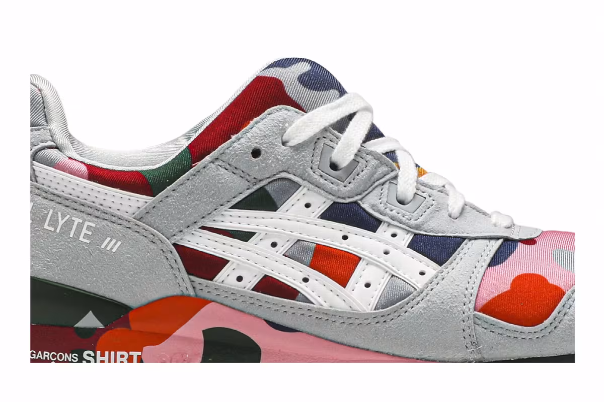 Comme Des Garçons SHIRT x ASICS Gel Lyte 3 Colorful Camo, view 3