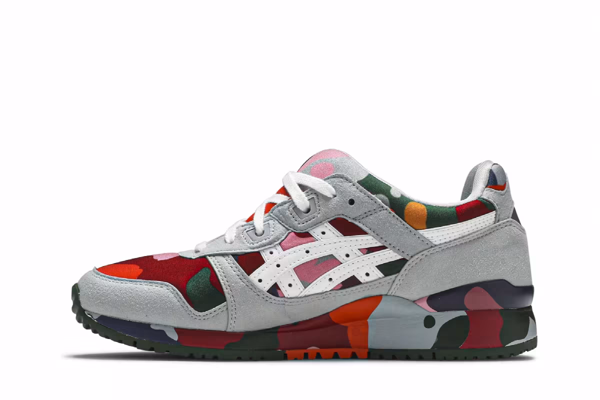 Comme Des Garçons SHIRT x ASICS Gel Lyte 3 Colorful Camo, view 4