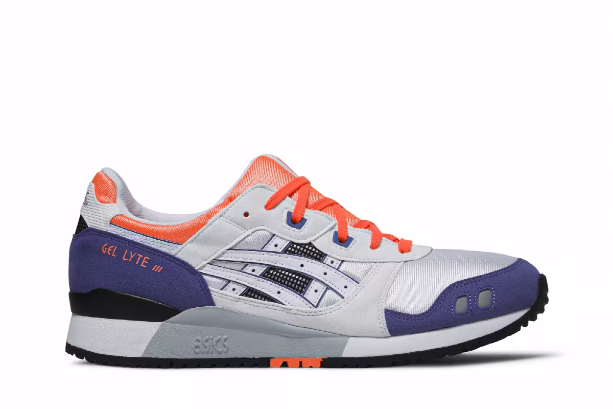 ASICS Gel Lyte 3 OG Orange Purple 2020, view 2