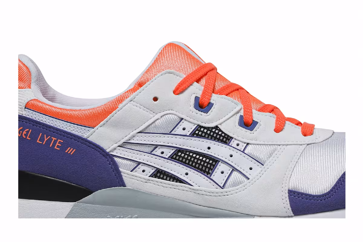 ASICS Gel Lyte 3 OG Orange Purple 2020, view 3