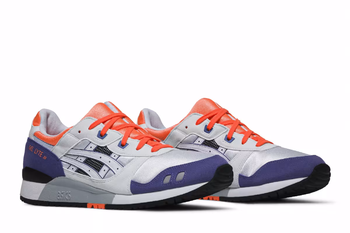 ASICS Gel Lyte 3 OG Orange Purple 2020, view 9