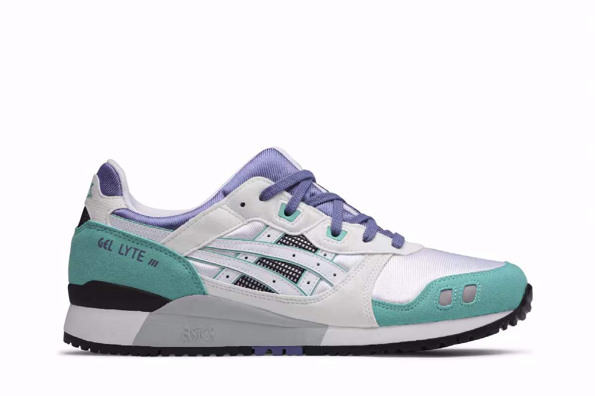 ASICS Gel Lyte 3 OG White Blue 2020, view 2
