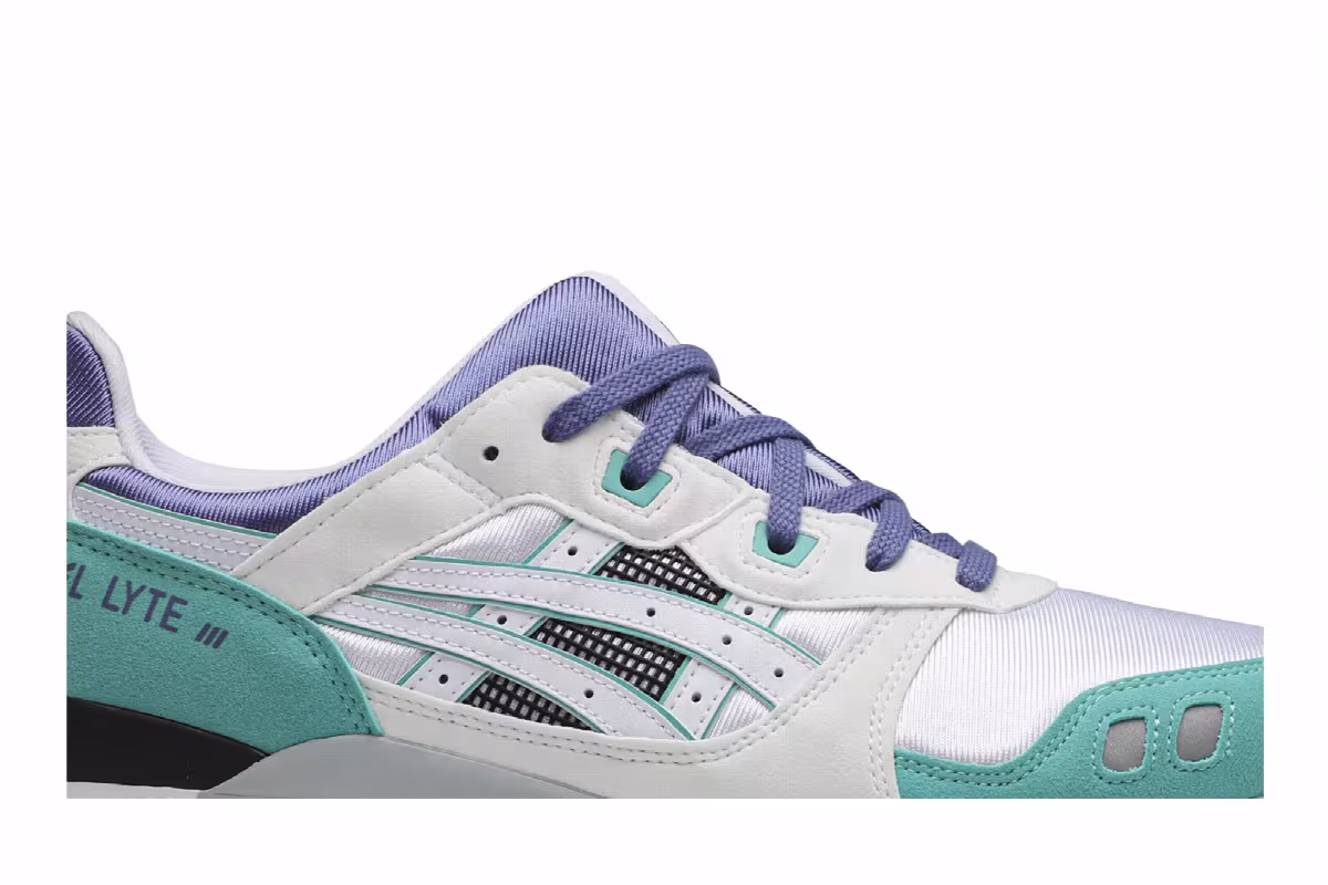 ASICS Gel Lyte 3 OG White Blue 2020, view 3