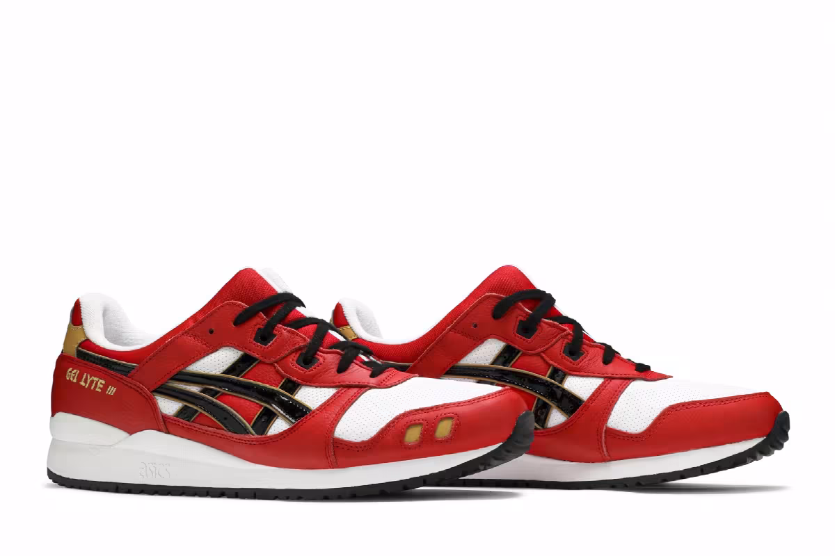 ASICS Gel Lyte 3 OG Red Daruma, view 9