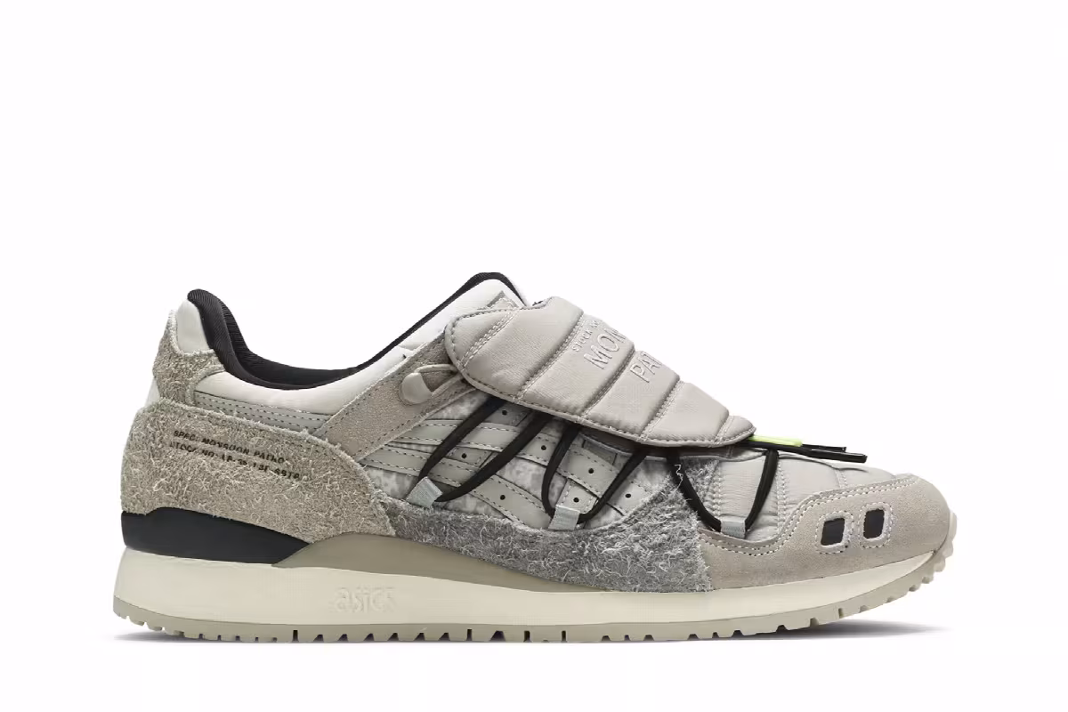Limited Edt x SBTG x ASICS Gel Lyte 3 OG Monsoon Patrol - Piedmont Grey, view 2