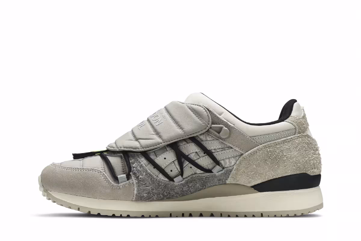 Limited Edt x SBTG x ASICS Gel Lyte 3 OG Monsoon Patrol - Piedmont Grey, view 4