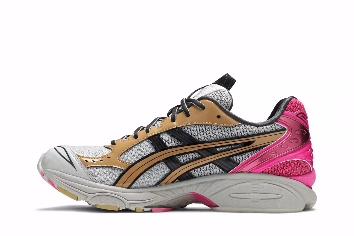 Kiko Kostadinov x ASICS Women's UB1-S Gel Kayano 14 Silver Pink Gold, view 4