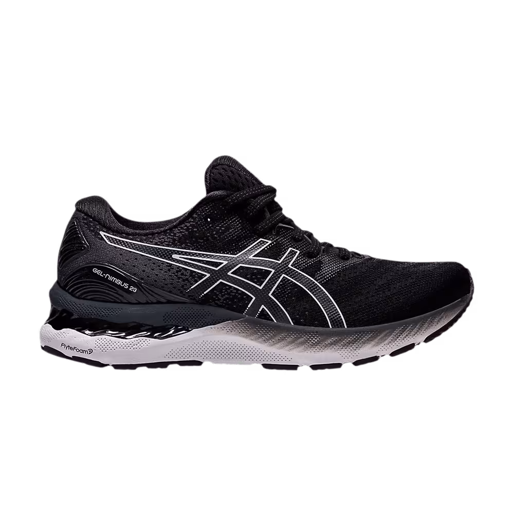 Asics Women's Gel Nimbus 23 Black White