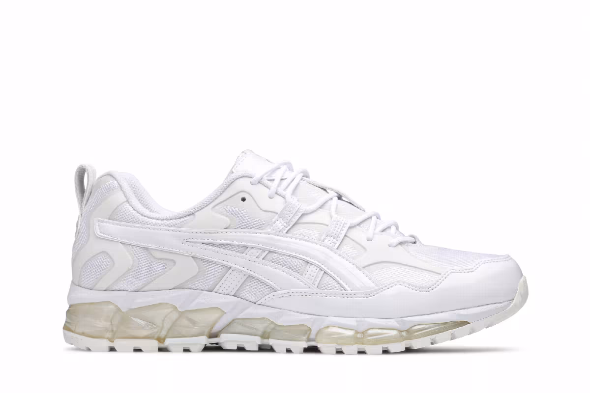GmbH x ASICS Gel Nandi 360 White, view 2