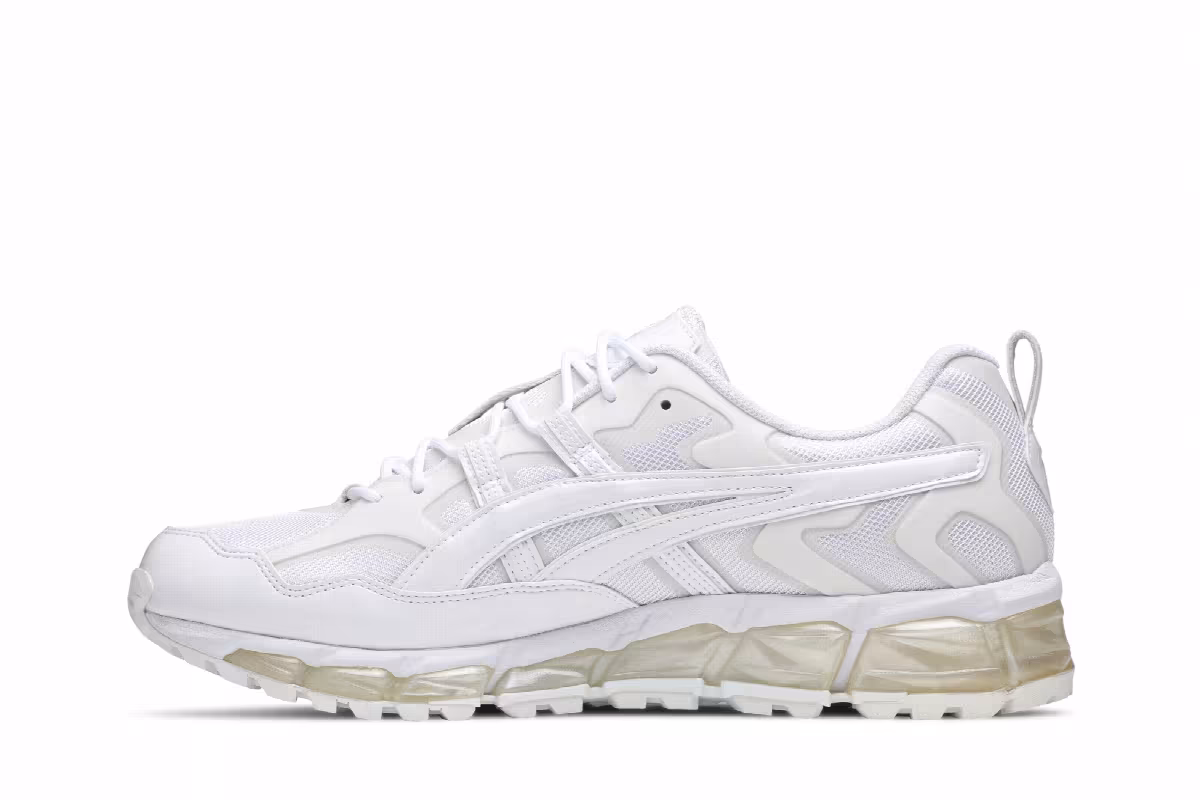 GmbH x ASICS Gel Nandi 360 White, view 4