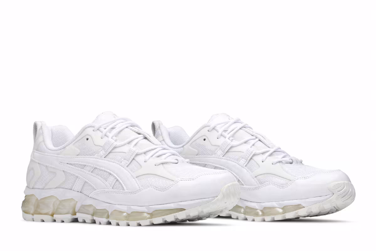 GmbH x ASICS Gel Nandi 360 White, view 9