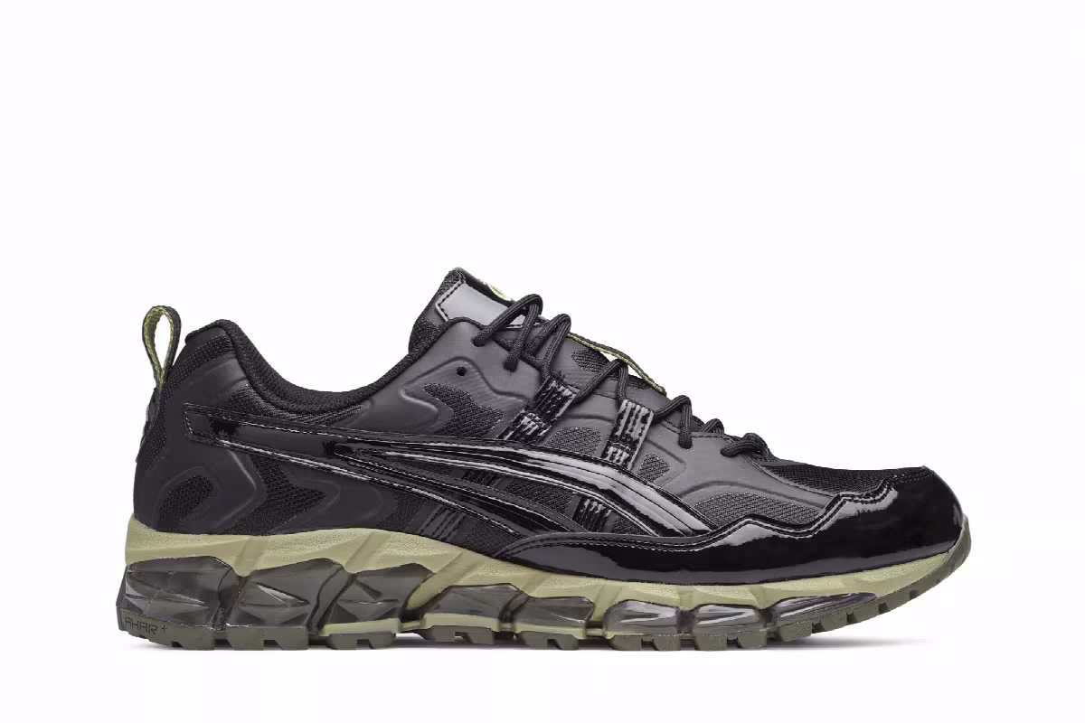 GmbH x ASICS Gel Nandi 360 Black, view 2
